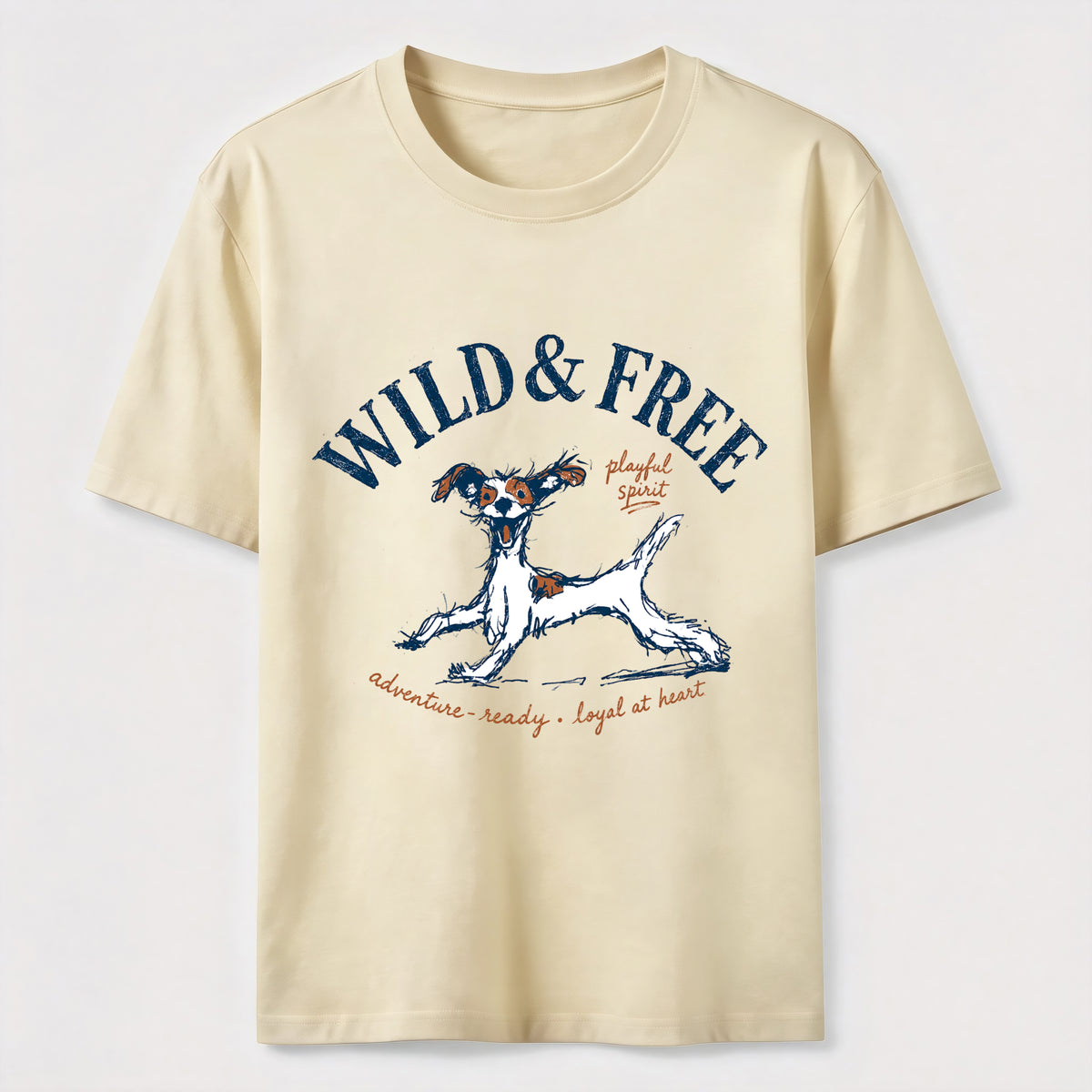 Wild and Free Dog Classic T-Shirt