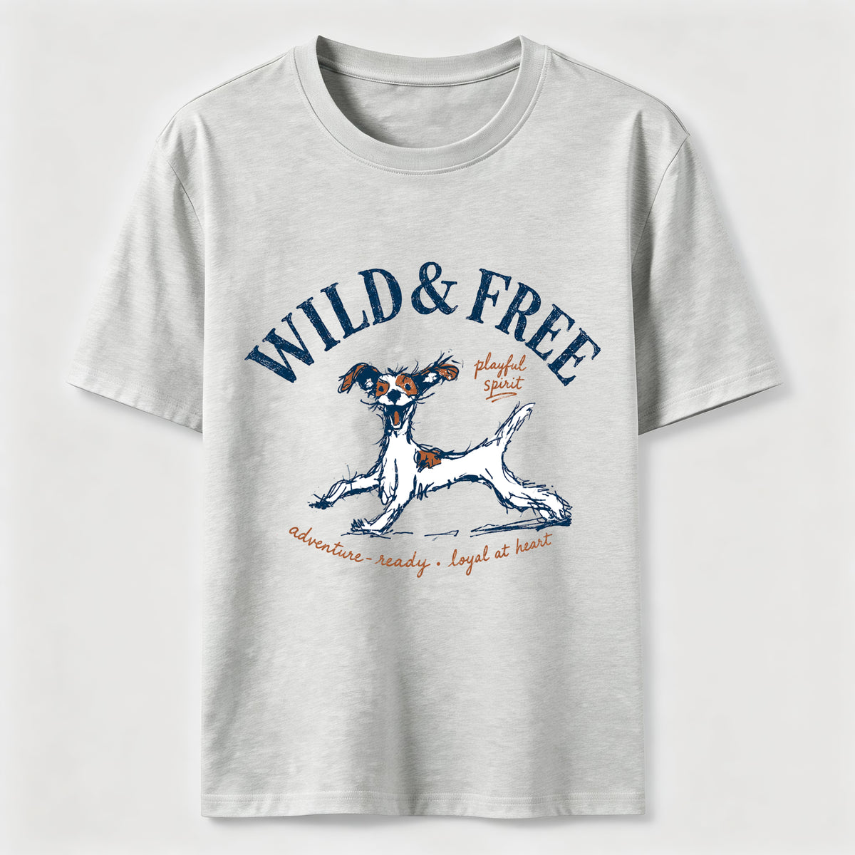 Wild and Free Dog Classic T-Shirt
