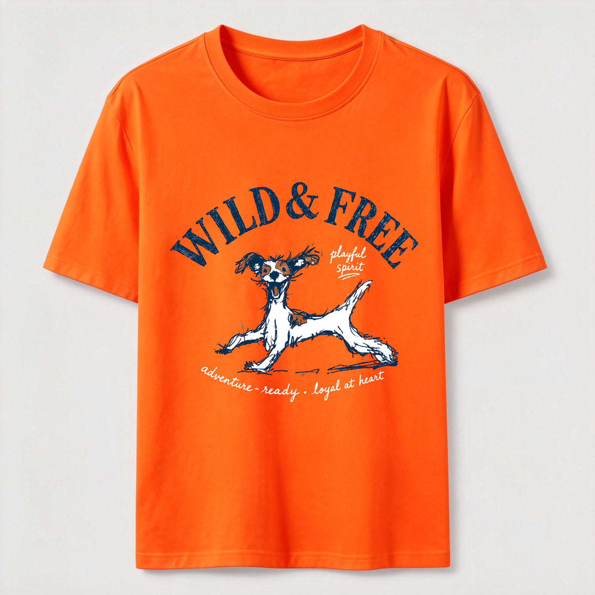 Wild and Free Dog Classic T-Shirt