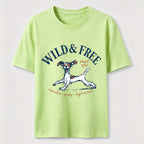 Wild and Free Dog Classic T-Shirt