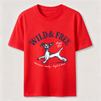 Wild and Free Dog Classic T-Shirt