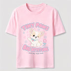 Tiny Paws Big Attitude Dog Classic T-Shirt