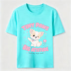 Tiny Paws Big Attitude Dog Classic T-Shirt