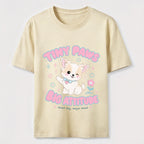 Tiny Paws Big Attitude Dog Classic T-Shirt
