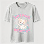 Tiny Paws Big Attitude Dog Classic T-Shirt