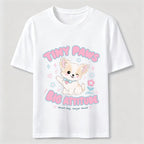Tiny Paws Big Attitude Dog Classic T-Shirt