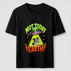 Not Today Earth Alien Dog Classic T-Shirt