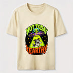 Not Today Earth Alien Dog Classic T-Shirt