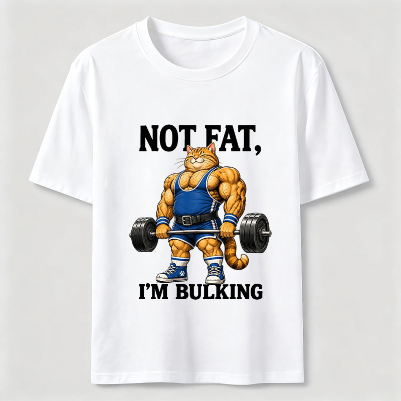 Not Fat I Am Bulking Cat Classic T-Shirt