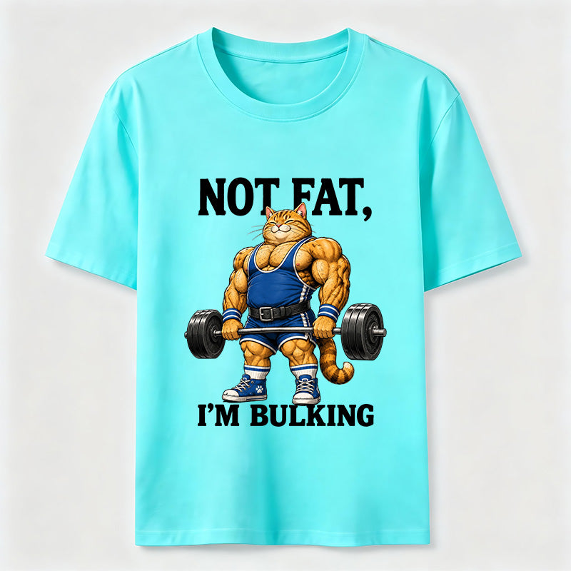 Not Fat I Am Bulking Cat Classic T-Shirt