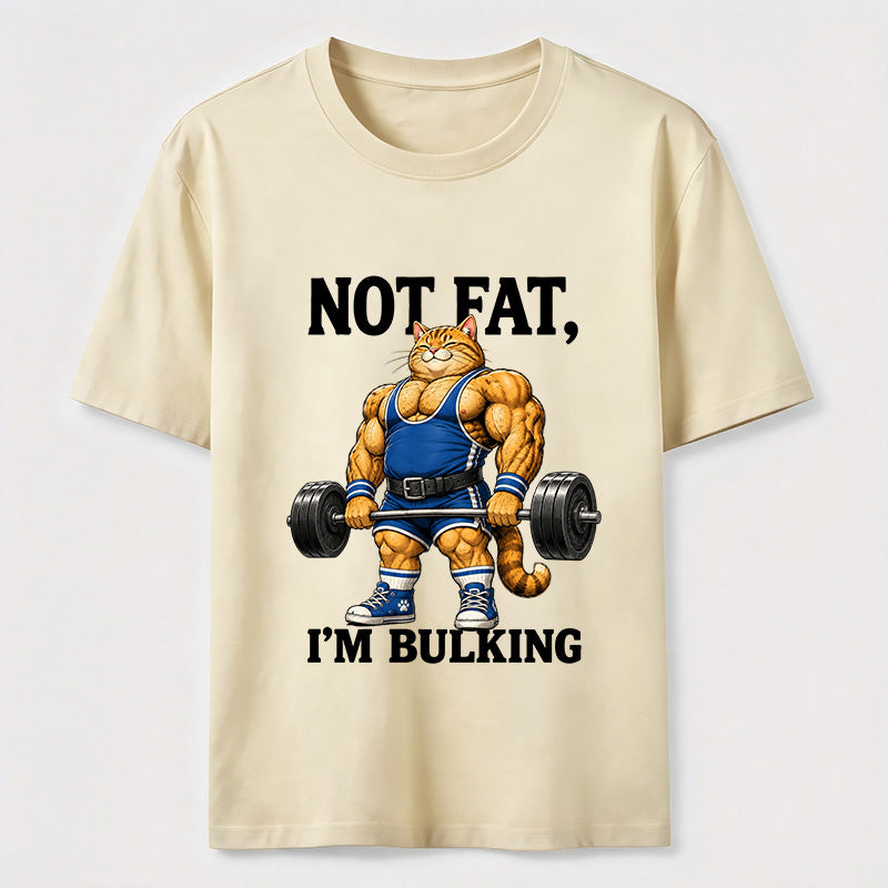 Not Fat I Am Bulking Cat Classic T-Shirt