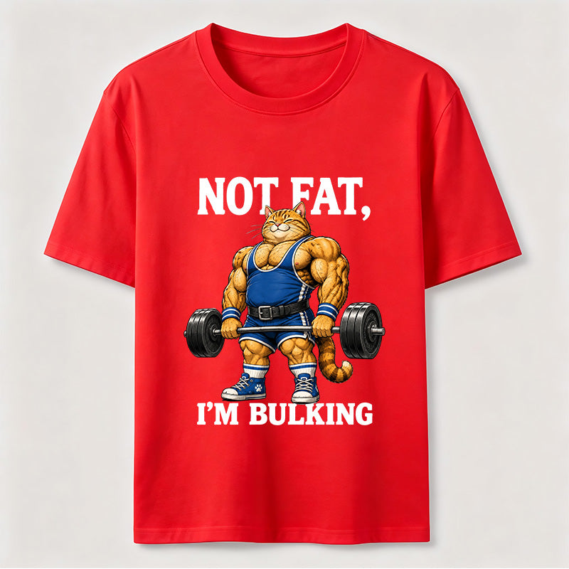 Not Fat I Am Bulking Cat Classic T-Shirt