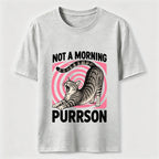 Not A Morning Purrson Cat Classic T-Shirt