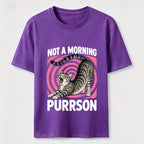Not A Morning Purrson Cat Classic T-Shirt