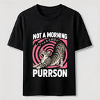 Not A Morning Purrson Cat Classic T-Shirt