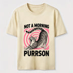 Not A Morning Purrson Cat Classic T-Shirt
