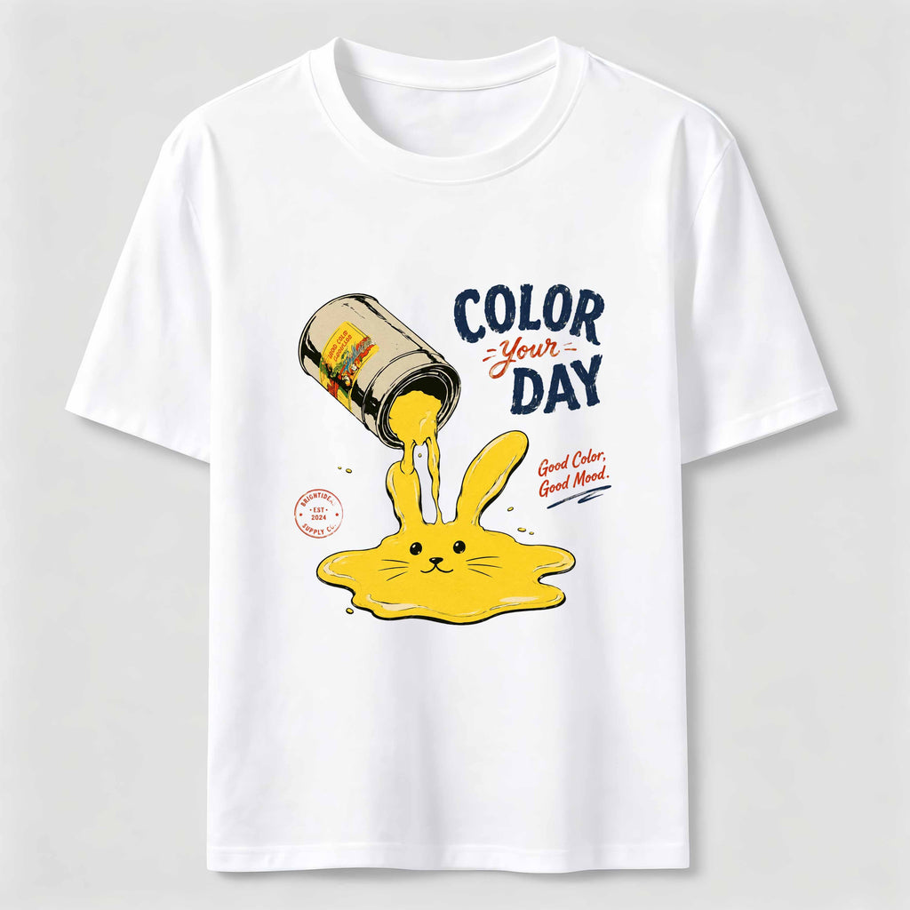 Color Your Day Rabbit Classic T-Shirt