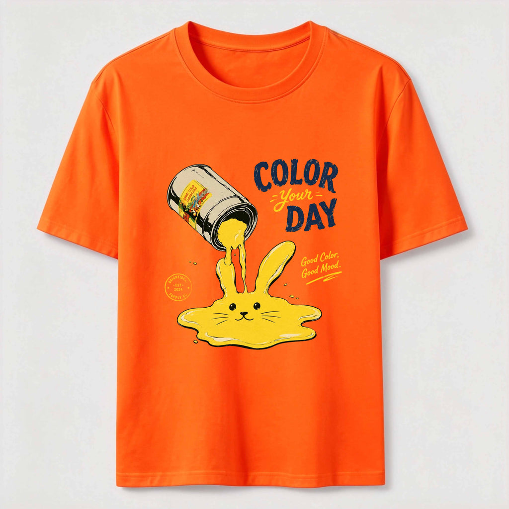 Color Your Day Rabbit Classic T-Shirt
