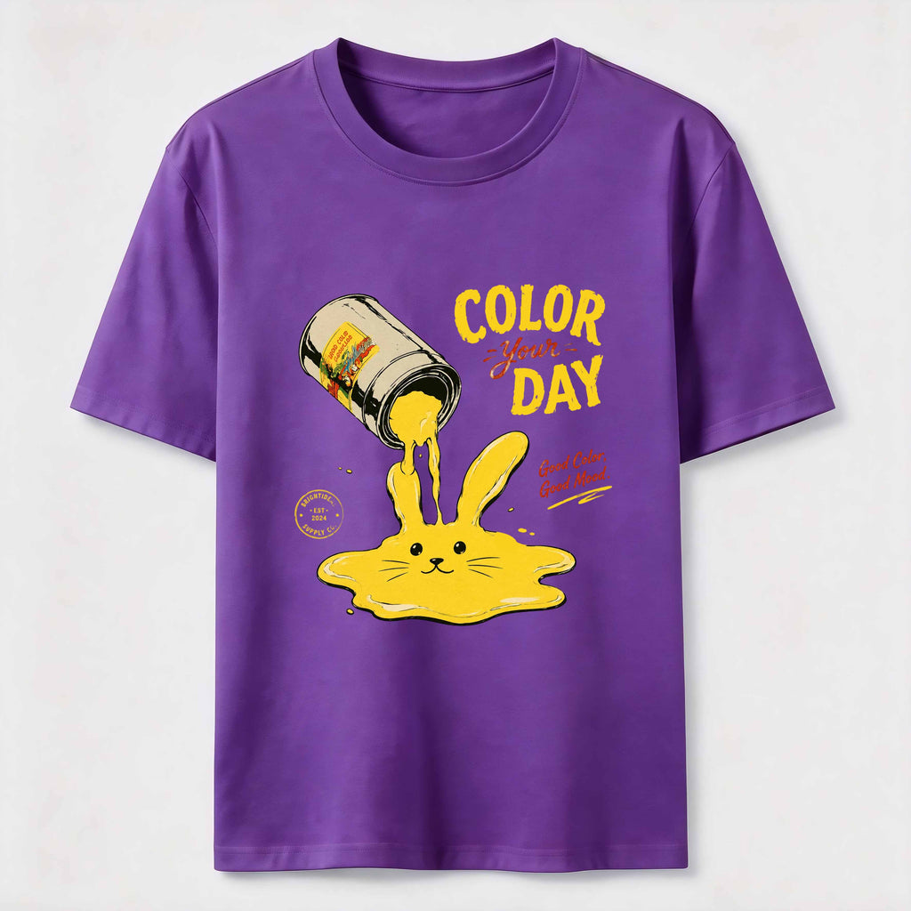 Color Your Day Rabbit Classic T-Shirt