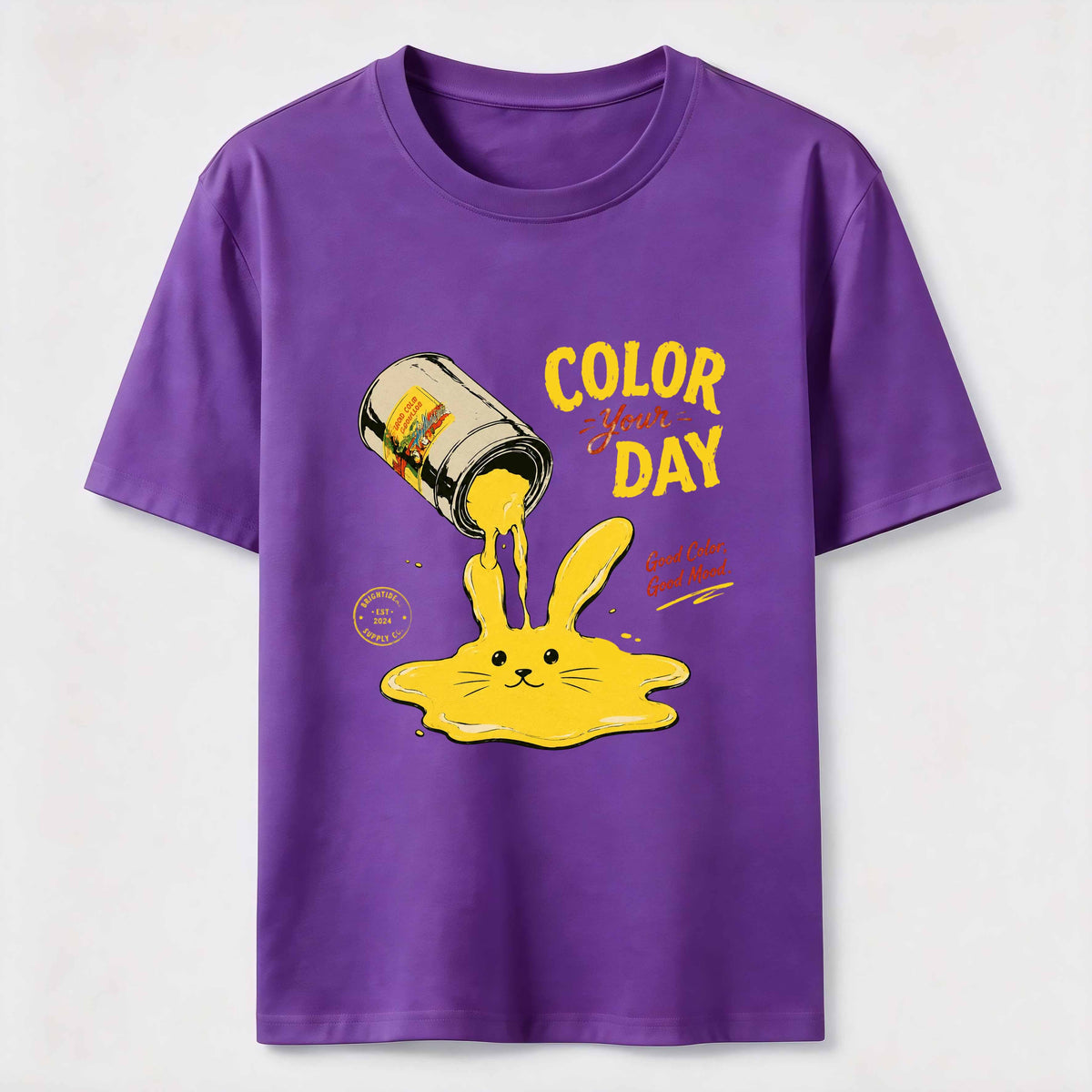 Color Your Day Rabbit Classic T-Shirt