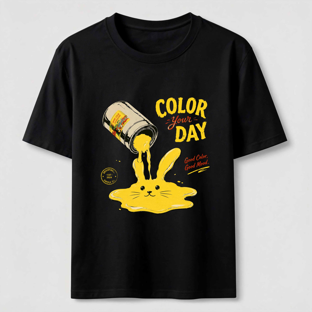 Color Your Day Rabbit Classic T-Shirt