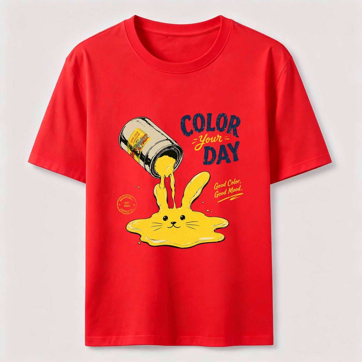 Color Your Day Rabbit Classic T-Shirt