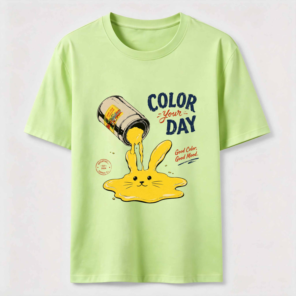Color Your Day Rabbit Classic T-Shirt