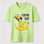 Color Your Day Rabbit Classic T-Shirt