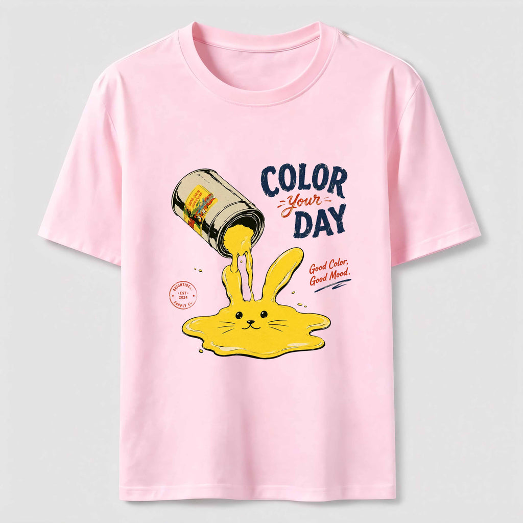 Color Your Day Rabbit Classic T-Shirt