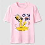 Color Your Day Rabbit Classic T-Shirt