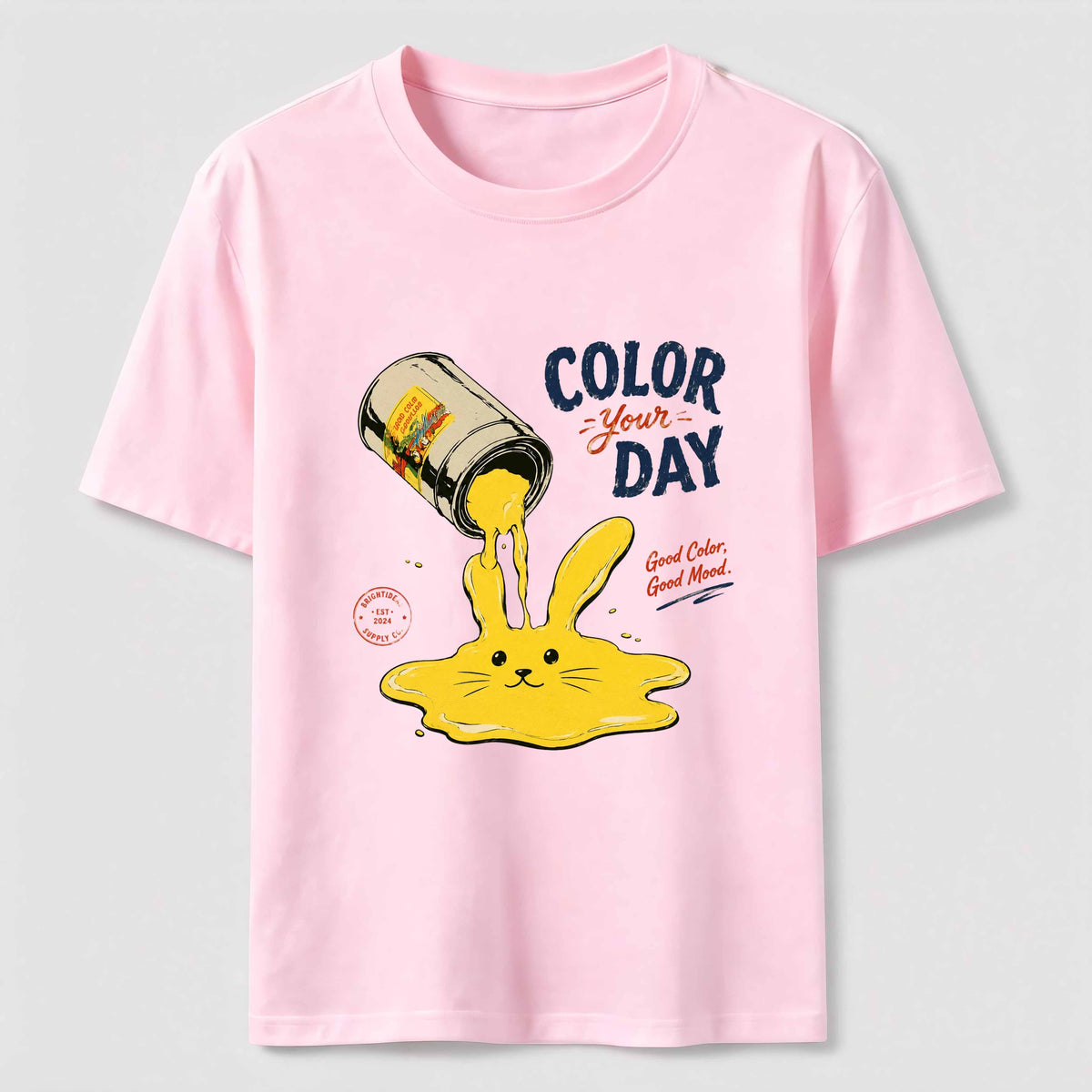 Color Your Day Rabbit Classic T-Shirt