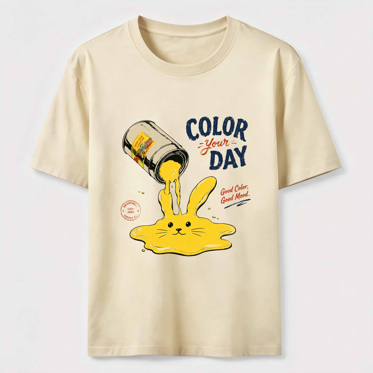 Color Your Day Rabbit Classic T-Shirt