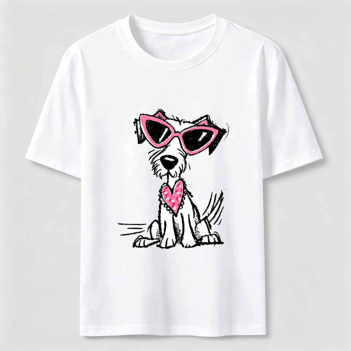 Stylish Slim Dog Classic T-Shirt