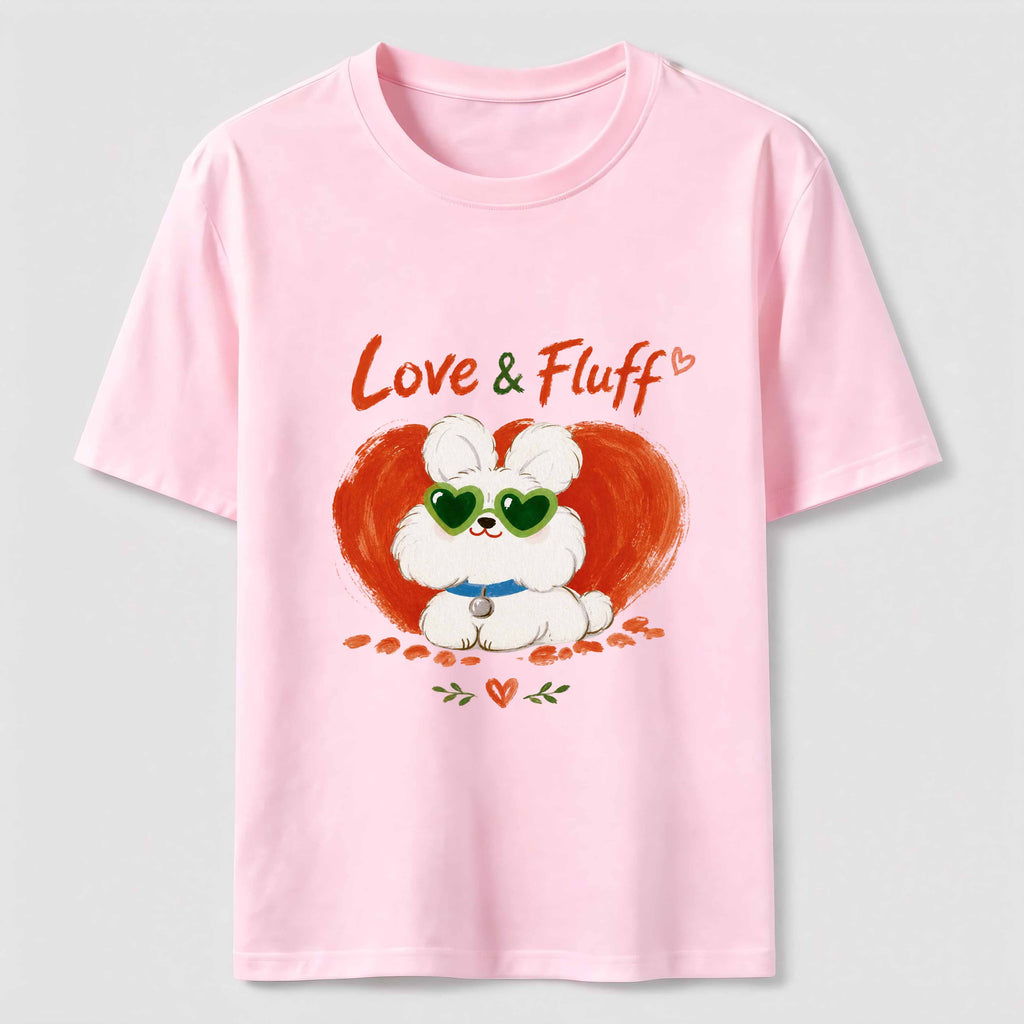 Love and Fluff Rabbits Classic T-Shirt