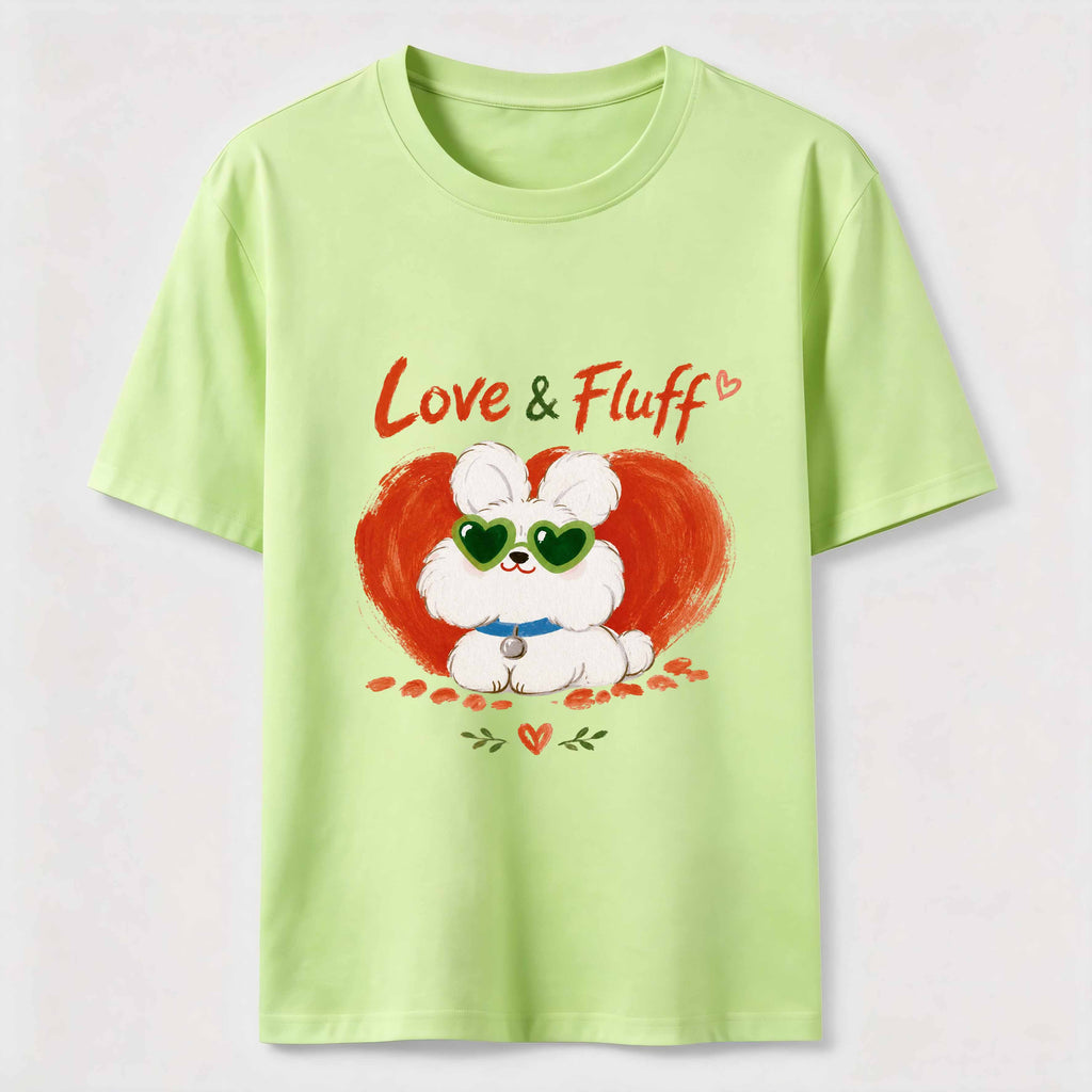 Love and Fluff Rabbits Classic T-Shirt