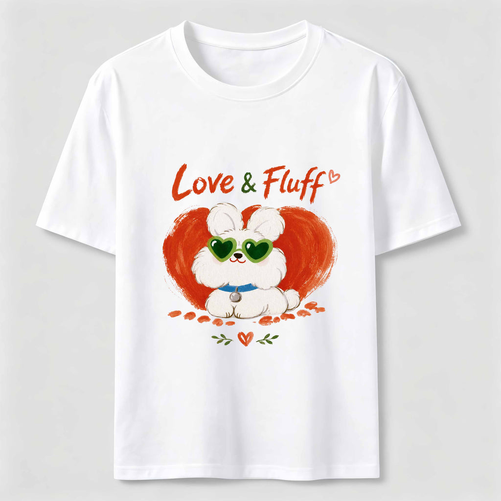 Love and Fluff Rabbits Classic T-Shirt