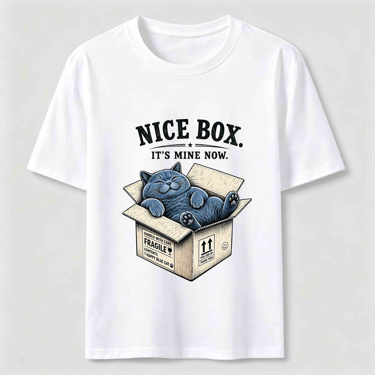Nice Box Cat Classic T-Shirt