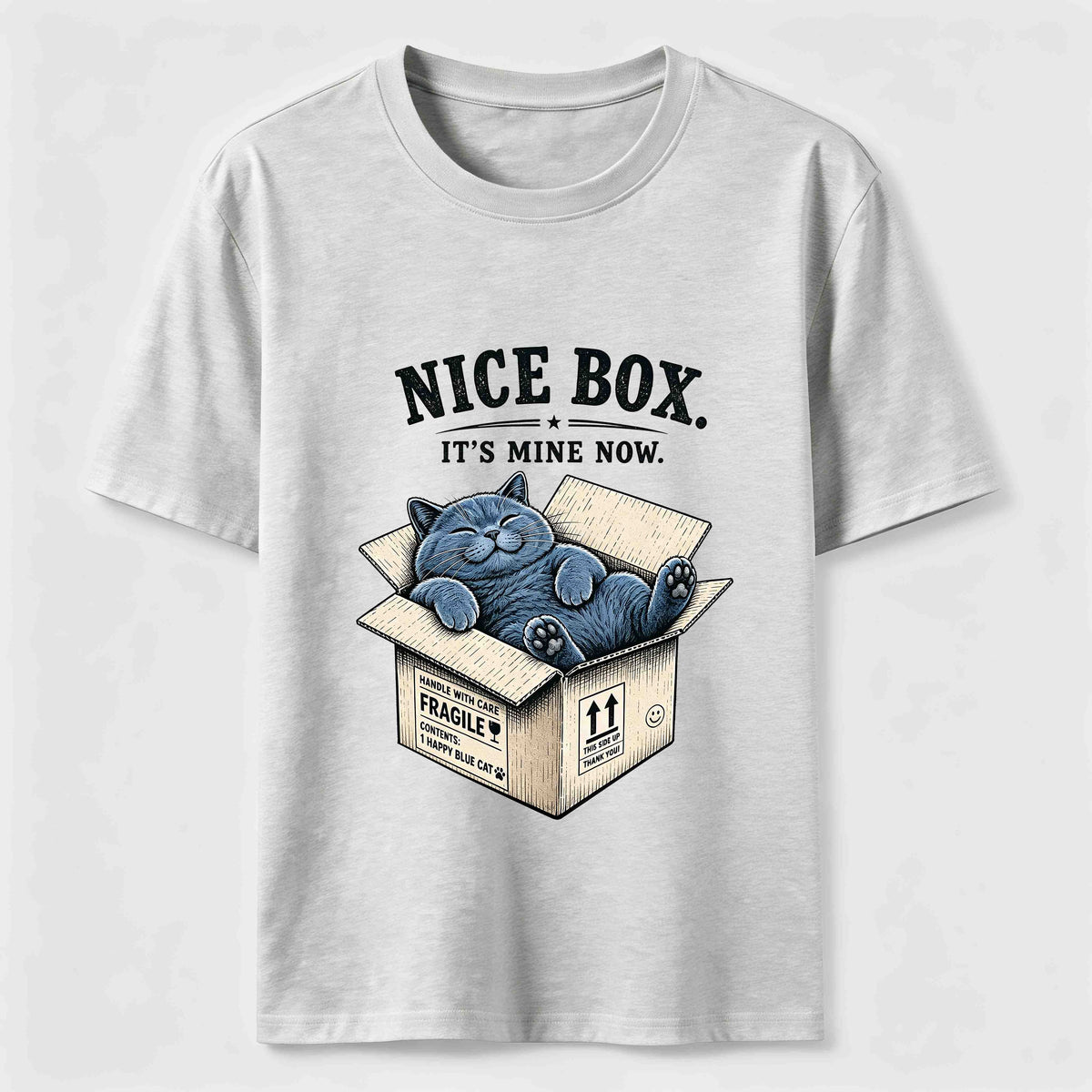 Nice Box Cat Classic T-Shirt
