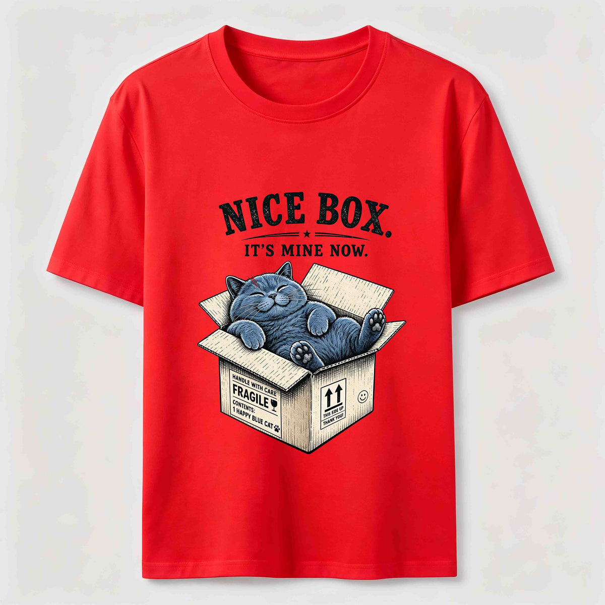 Nice Box Cat Classic T-Shirt