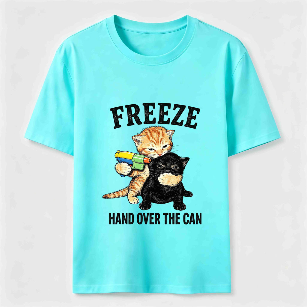 Freeze Hand Over the Can Cats Classic T-Shirt
