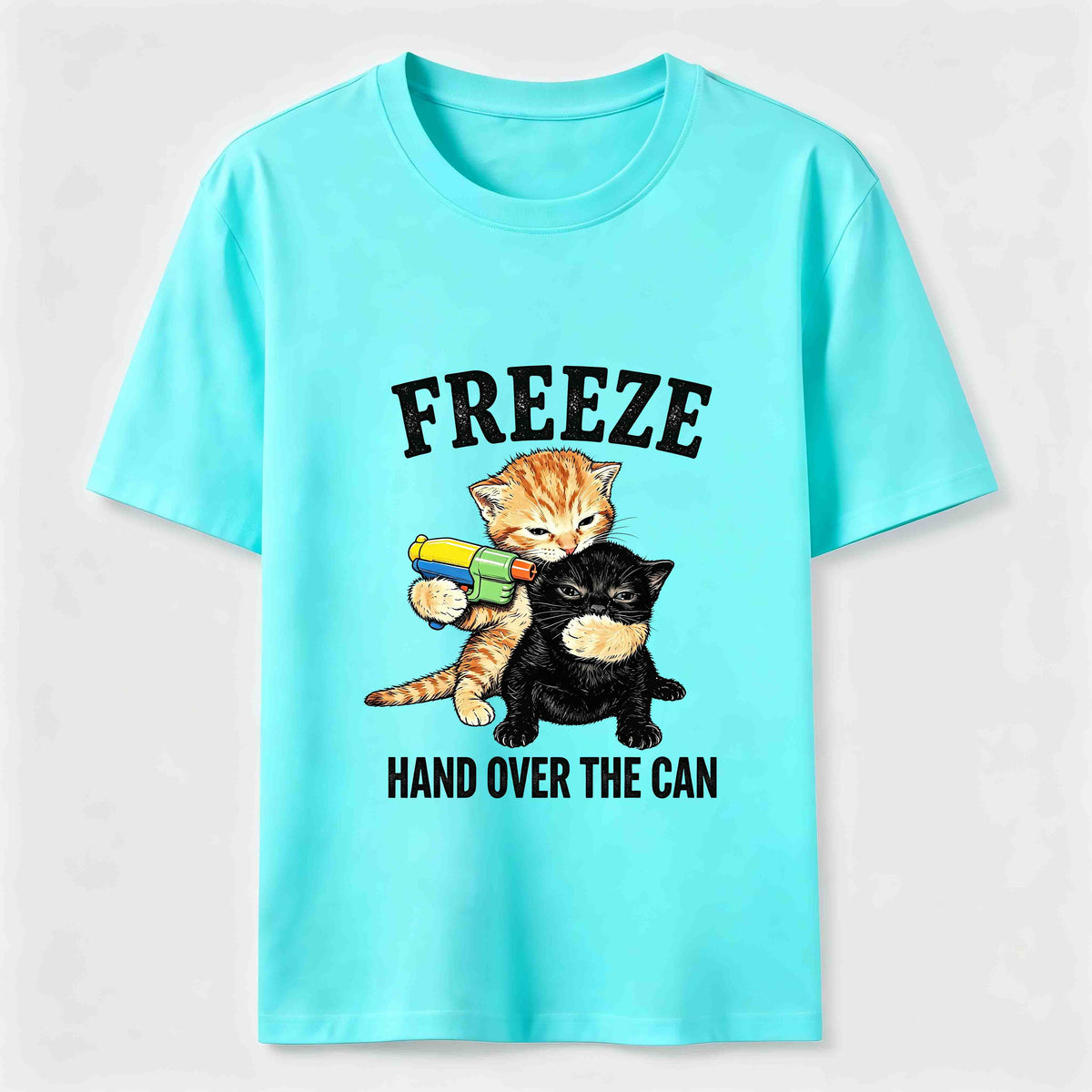 Freeze Hand Over the Can Cats Classic T-Shirt