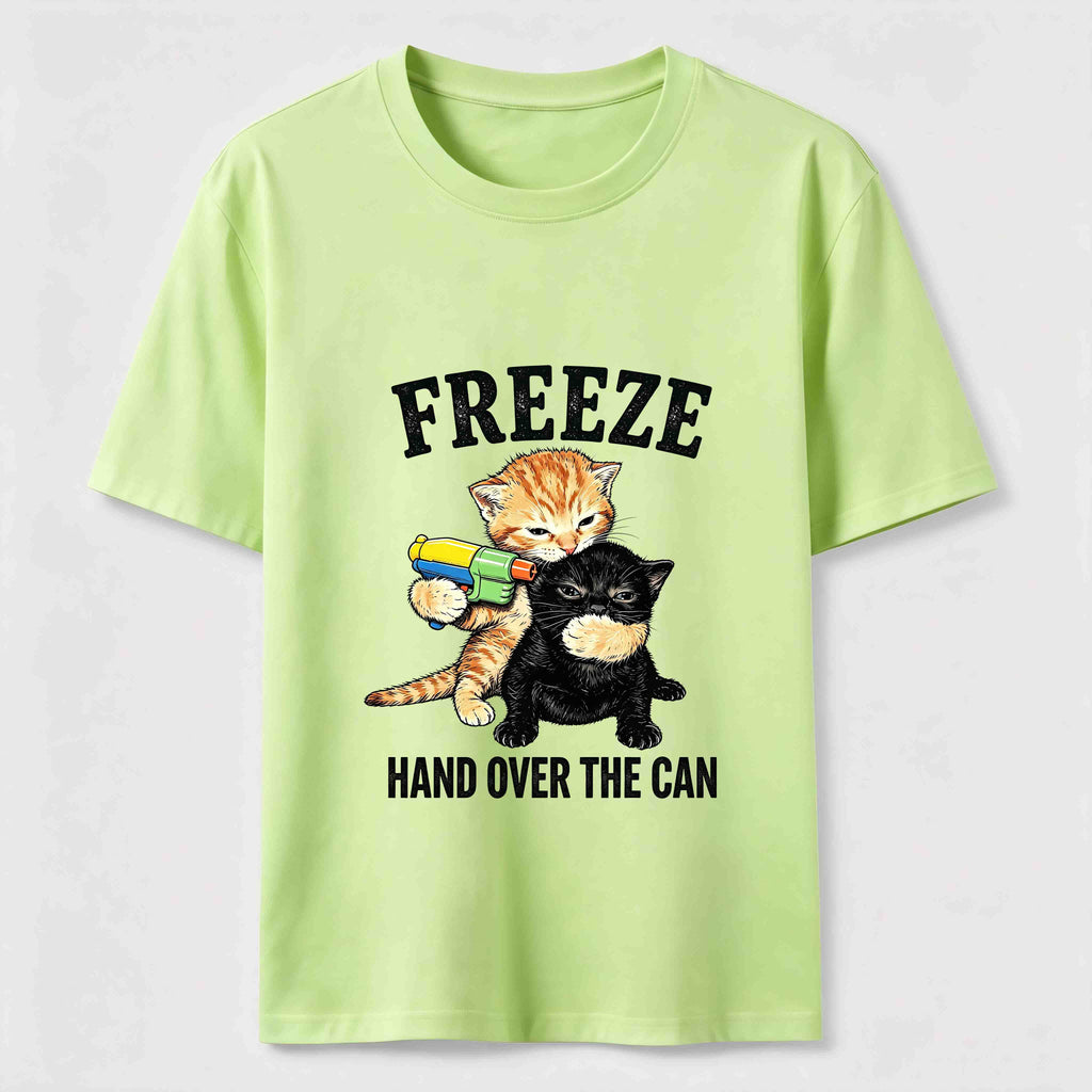 Freeze Hand Over the Can Cats Classic T-Shirt