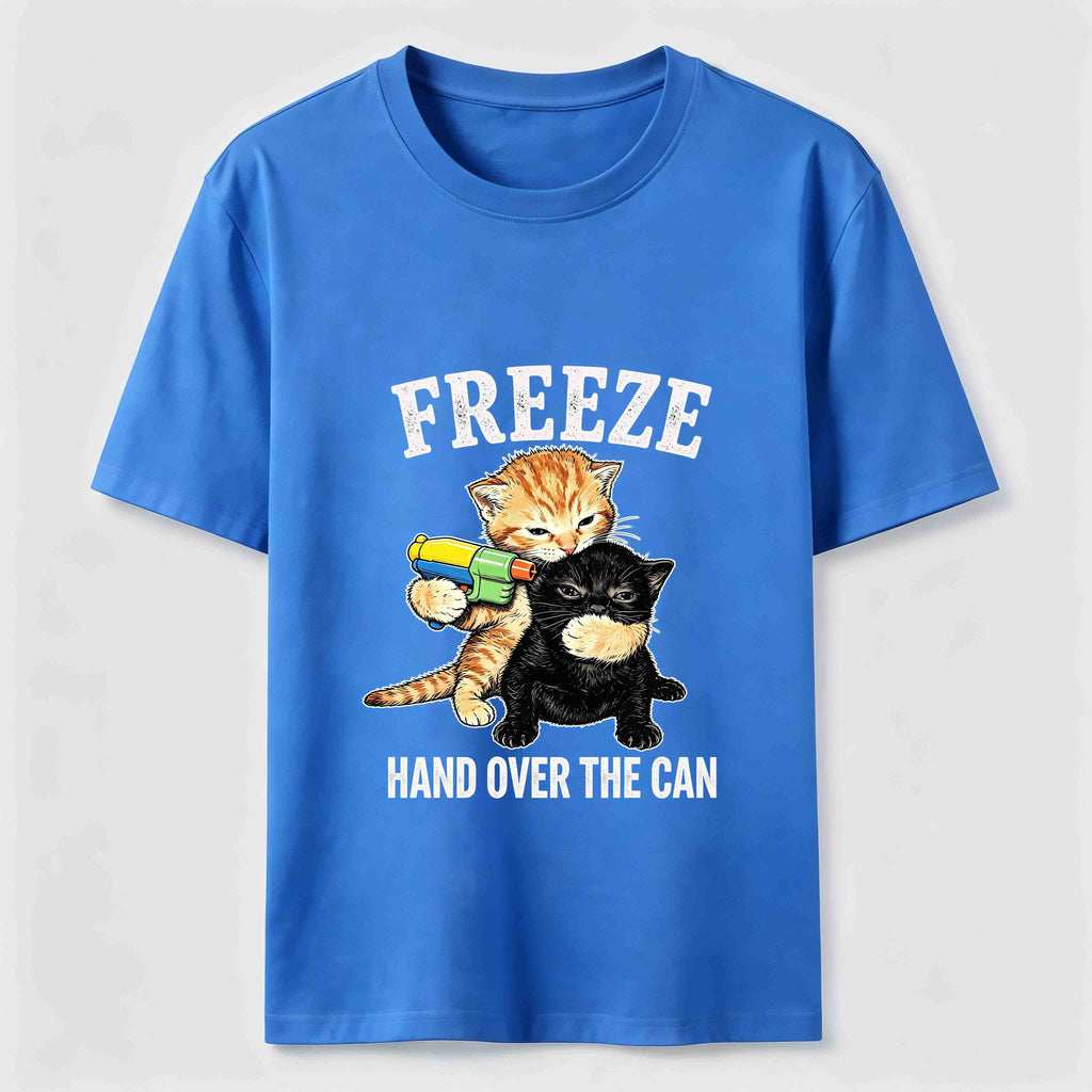 Freeze Hand Over the Can Cats Classic T-Shirt
