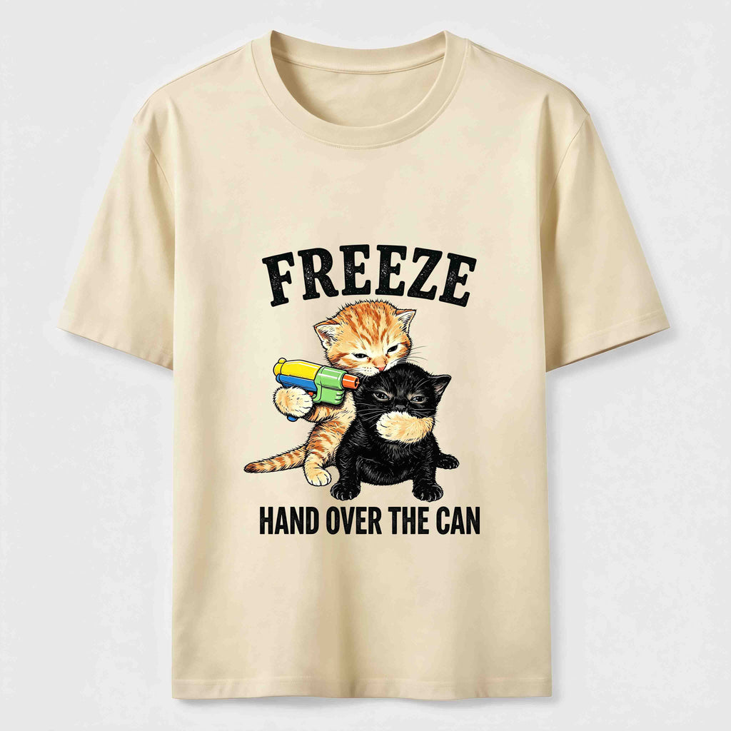 Freeze Hand Over the Can Cats Classic T-Shirt