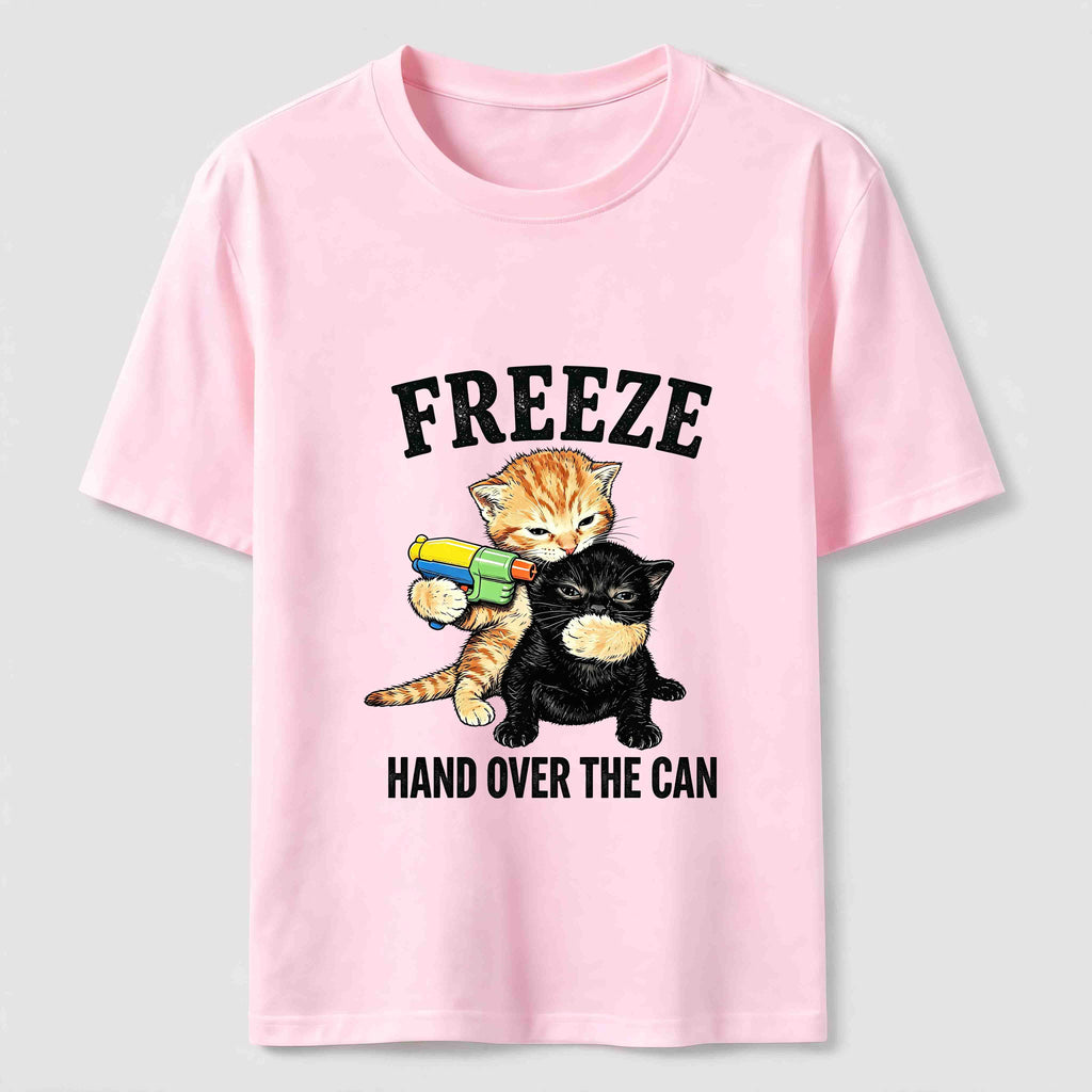 Freeze Hand Over the Can Cats Classic T-Shirt