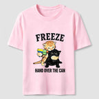 Freeze Hand Over the Can Cats Classic T-Shirt