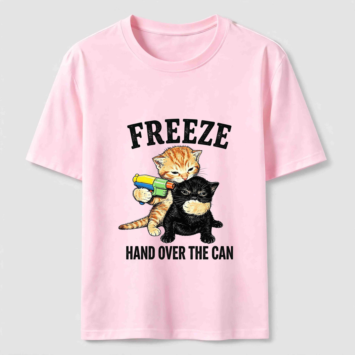 Freeze Hand Over the Can Cats Classic T-Shirt