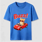 Buzz Sports Car Cat Classic T-Shirt