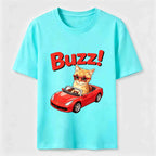 Buzz Sports Car Cat Classic T-Shirt