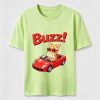 Buzz Sports Car Cat Classic T-Shirt